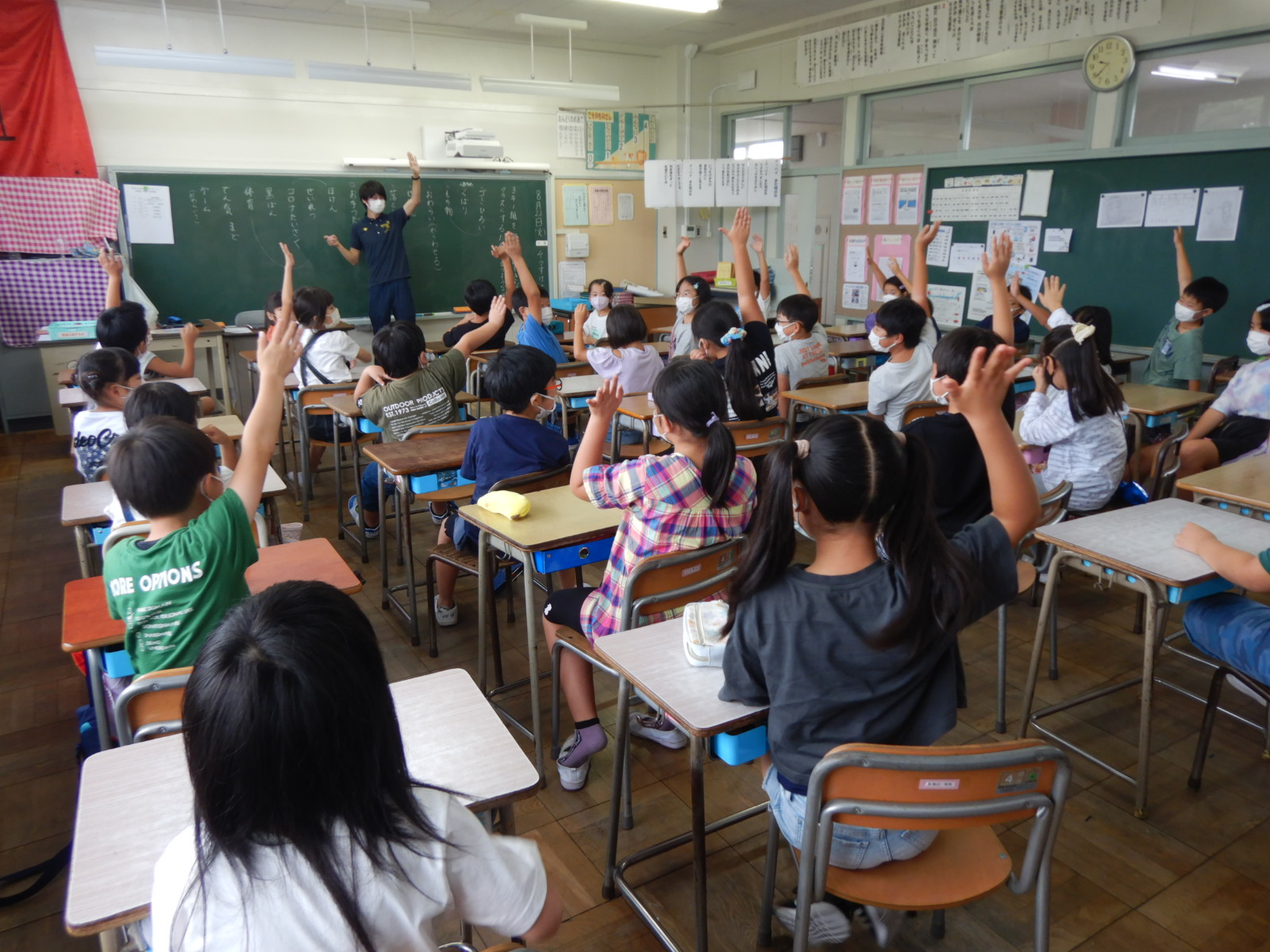 8月23日「笑顔いっぱい！元気いっぱい！②」｜大崎市立古川第二小学校